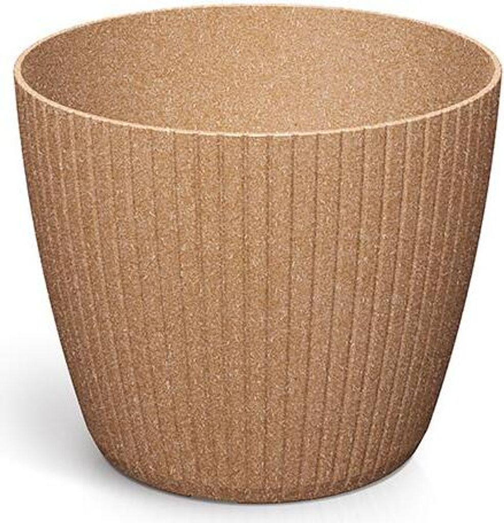 Doniczka Okrągła Lamia Round Eco Wood Dlam120W Naturo Eco