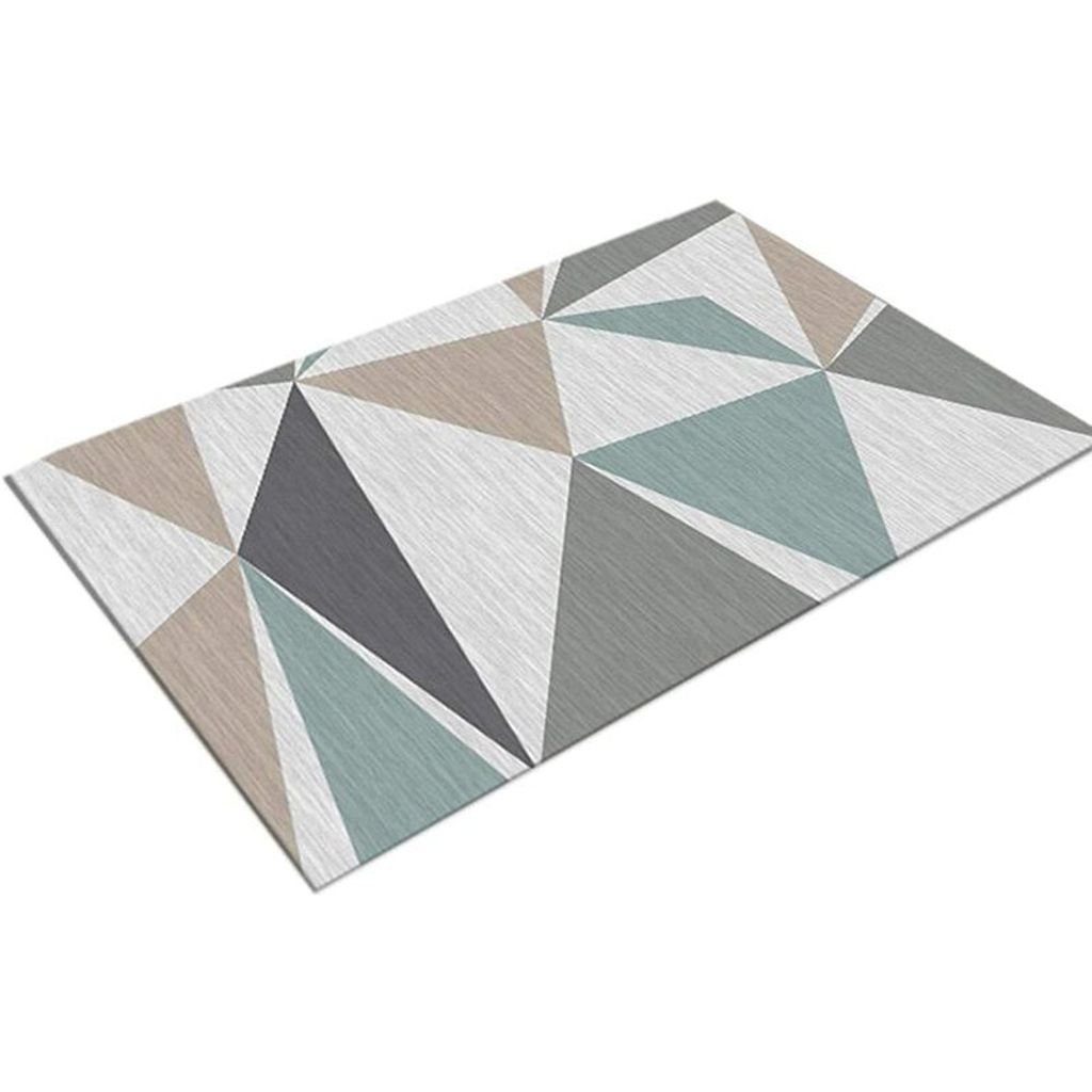 Fußmatte für den Eingang, staubdicht, modern, dekorativ, Fußmatte, Teppich für den Eingang, saugfähig, Polyester, rutschfest, für den Innen- ...