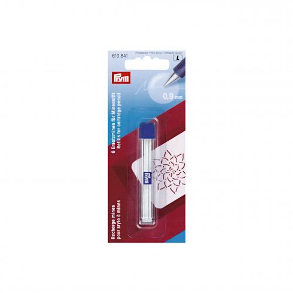 PRYM Ersatzminen für Minenstift, Ø 0,9 mm, weiß Produktbild 