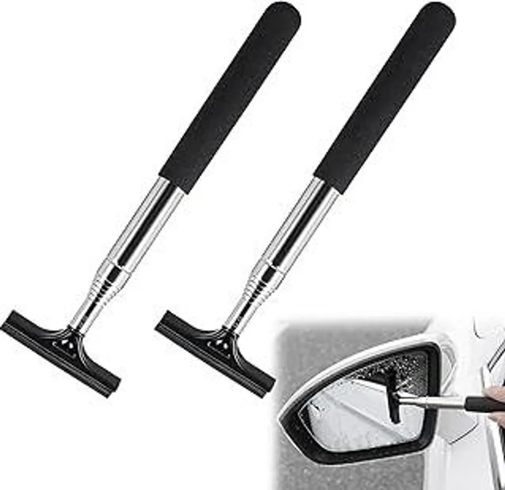Tergicristallo Auto Estensibile 2pz - Pulitore Specchietti Retrovisori 98cm