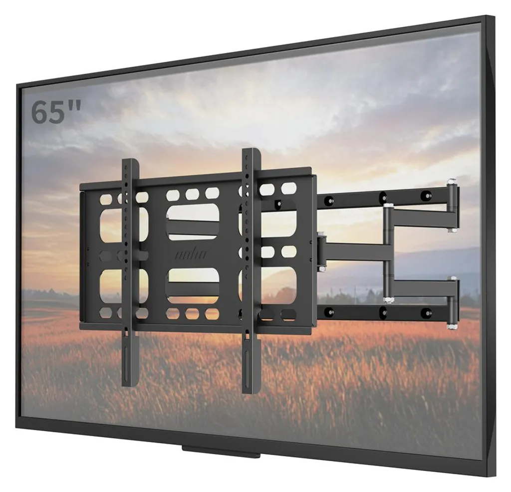 Support TV Mural Robuste anti-vibration pour Écrans Lourds 85 Pouces