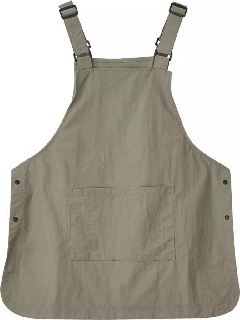 Wasserdichte Küchenschürze, Unisex-Schürze im Westenstil, Arbeitskleidung für Haushalt und Küche zum Kochen, Malen, Café