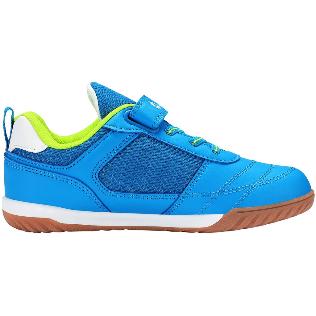 JAKO Sportschuhe Flow ID Weiß/Schwarz/Neongelb - Hallenschuhe Für Indoor-Sport