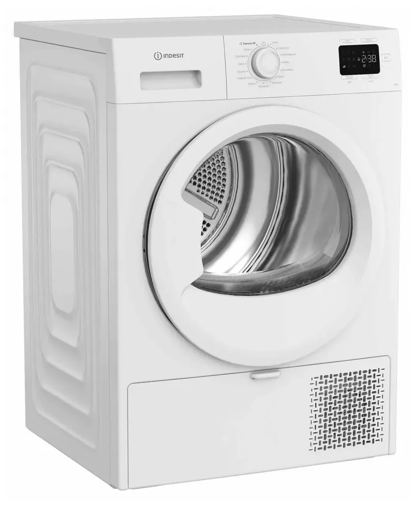 Lave-linge Indesit silencieux 64dB - Machine à laver 9kg 15 programmes