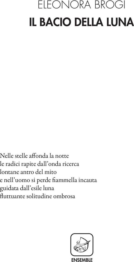Brogi, E: Bacio della luna