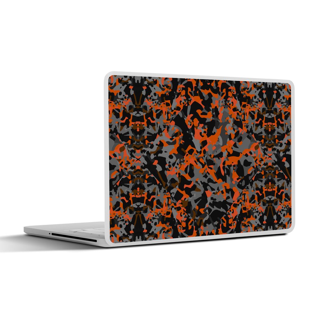 MuchoWow Laptop Aufkleber Sticker Cover Rost - Camouflage - Muster - Rustikal 36.5x27.5 cm - Laptop-Sticker