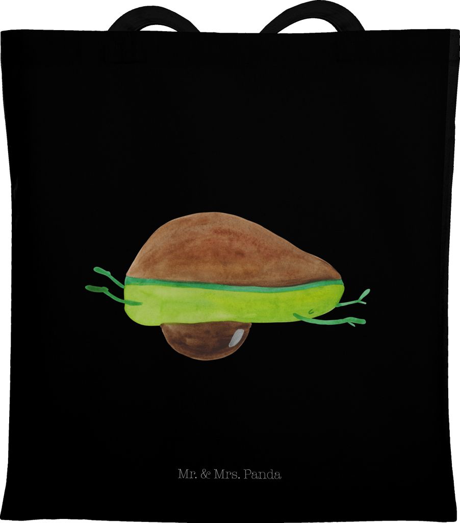 Mr. & Mrs. Panda Schultasche Avocado Yoga - Schwarz - Produktbild 