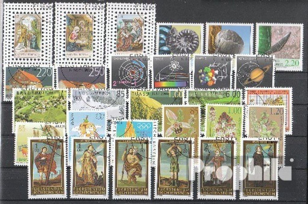 Briefmarken Liechtenstein 2004 2004 gestempelt