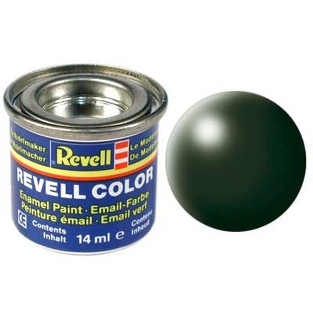 Revell Dark green, silk RAL 6020 14 ml-tin, Zelen, 1 kusov Obrázok produktu 