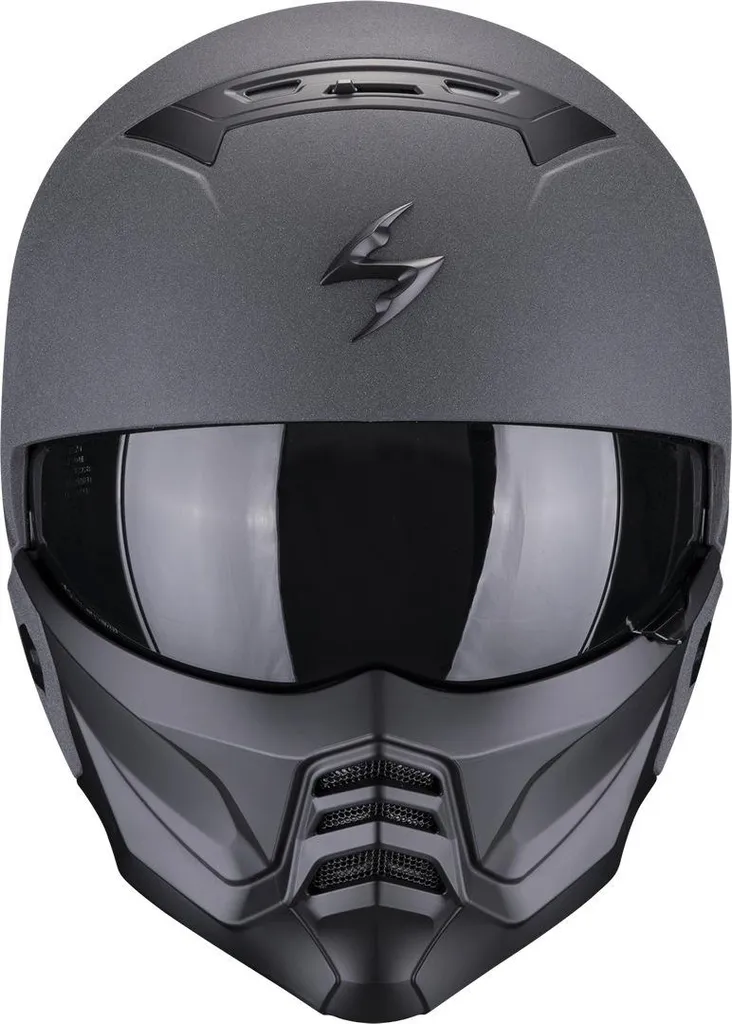 Casque de Moto Modulable Scorpion EXO-Combat Evo 2 Graphite Taille L - 3
