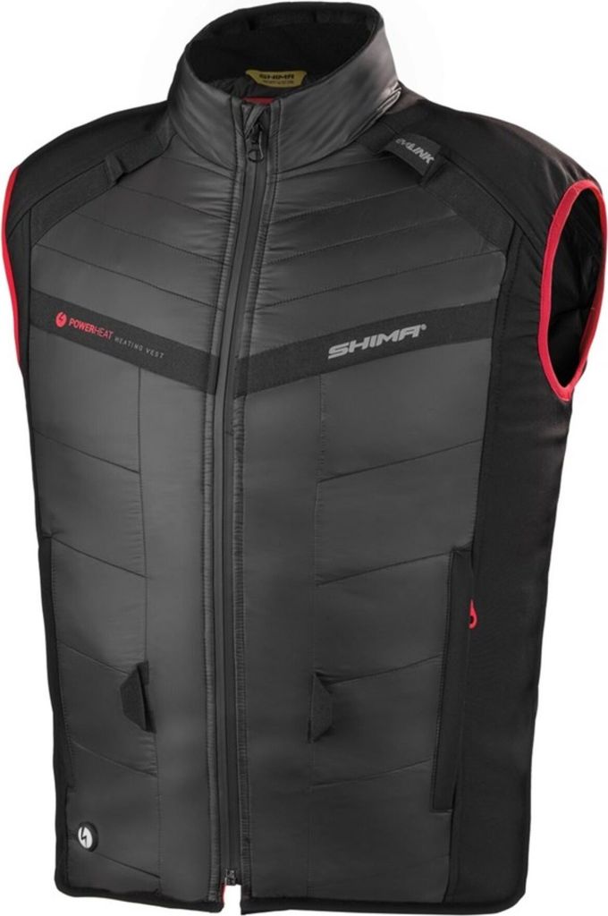 SHIMA Powerheat beheizbare Weste, schwarz, 2XL
