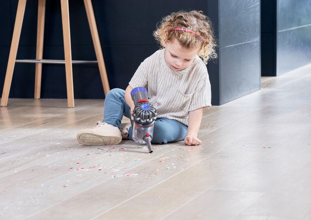 Aspirateur Enfant Qui Aspire Vraiment – 14 Pièces, Kit Ménage Complet, Dès 3 Ans (vert)