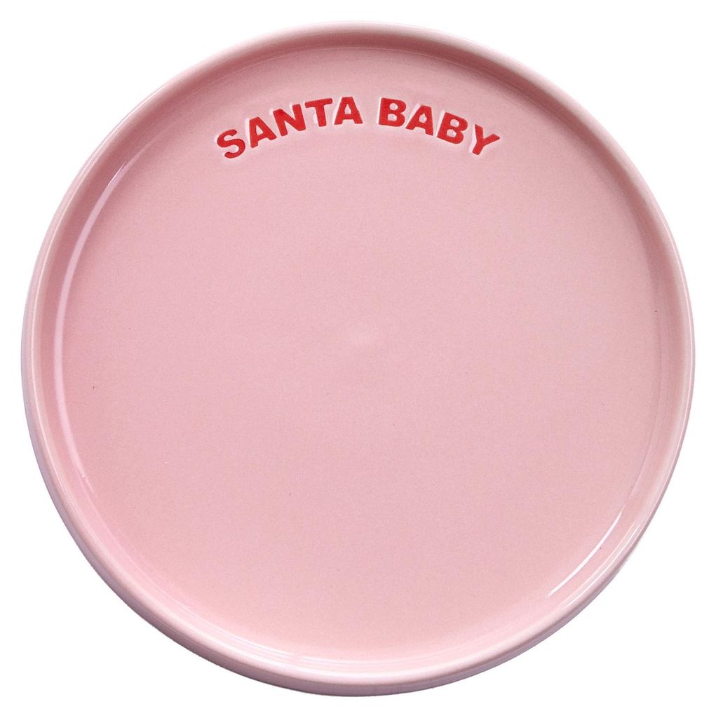 BUTLERS Teller GOOD VIBES SANTA BABY Produktbild 