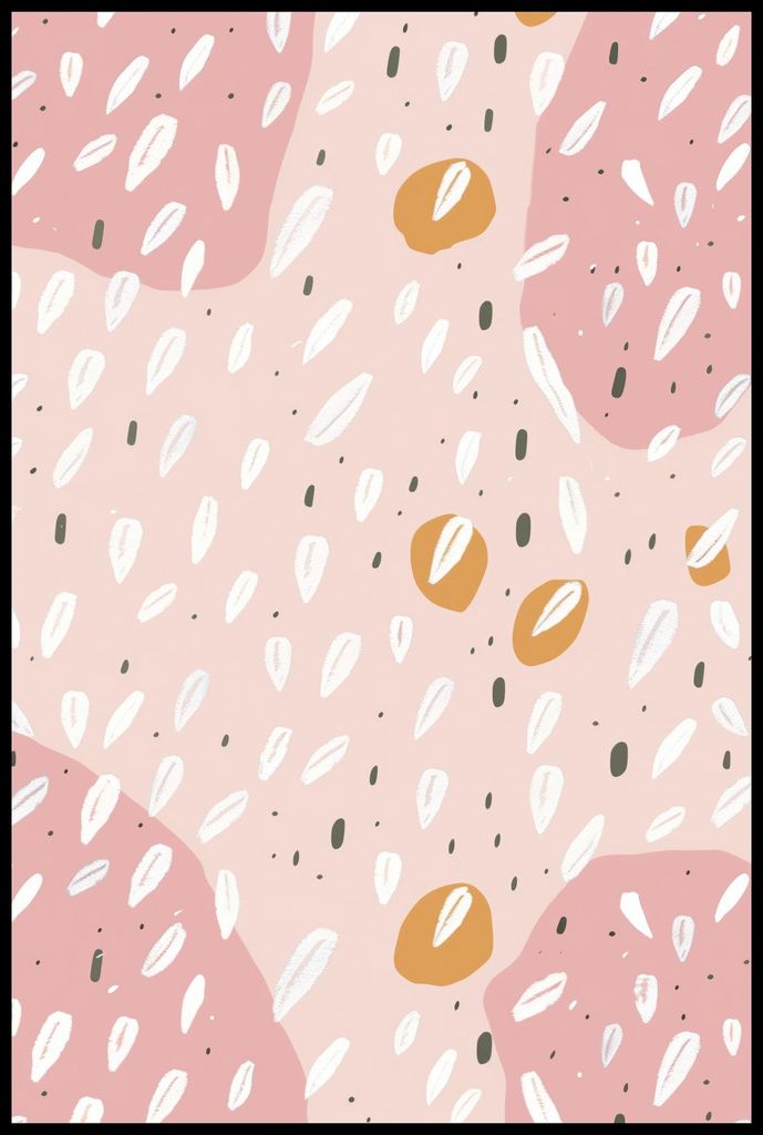 Plakat 61x91,5cm Muster für Kinder, Mädchen und Jungen - Flakes