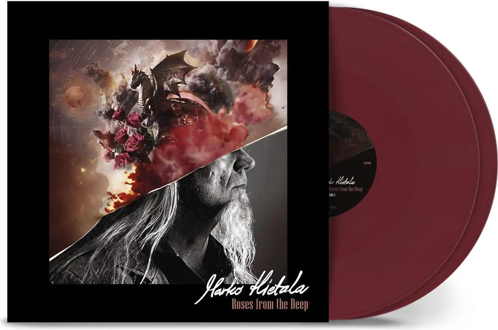 Marko Hietala Roses From The Deep Vinyl Oxblood LP Edition Limitée Rare