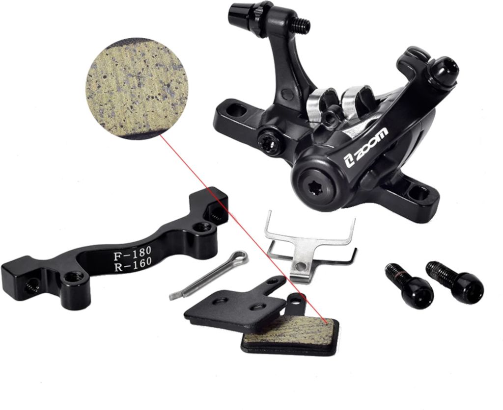 Zacisk ZOOM na tył na tarczę 180mm/160mn Zdjęcie produktu 
