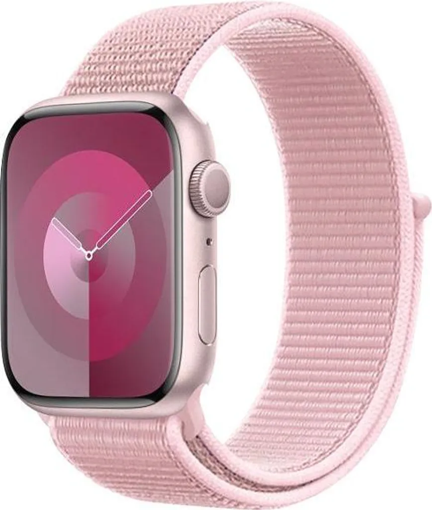 Cinturino Crong Nylon Apple Watch 40-42mm Pulverrosa | Comfort Sportivo
