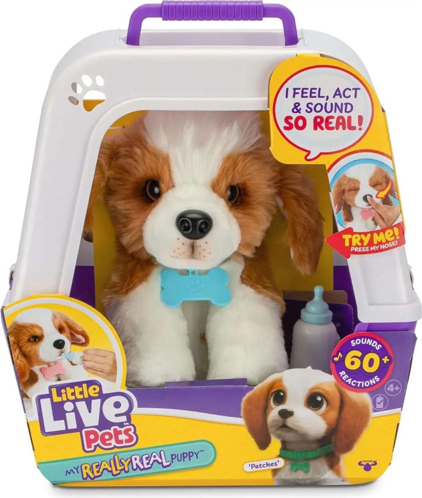 Moose Toys LITTLE LIVE PETS My Really Real Puppy - Patches Produktbild 