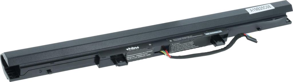 vhbw Akku kompatibel mit Lenovo IdeaPad V110-15ISK(80UD002XGE), V110-15ISK(80UD009RGE), V110-15ISK(80UD006HRI) Notebook (2200 mAh, 14,4 V, Li-Ion)