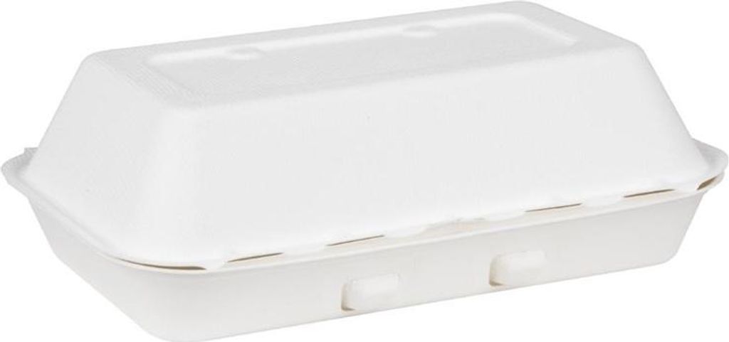 Fiesta Kompostierbare Bagasse Lebensmittelbehälter 9x6" (200 Stück)
