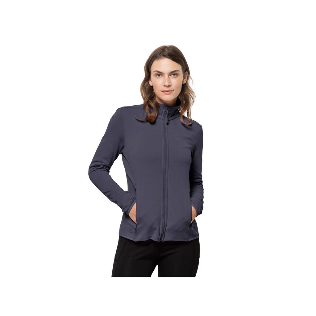 JACK WOLFSKIN Damen Unterjacke PEAK GRID FLEECE W 1388 graphite S