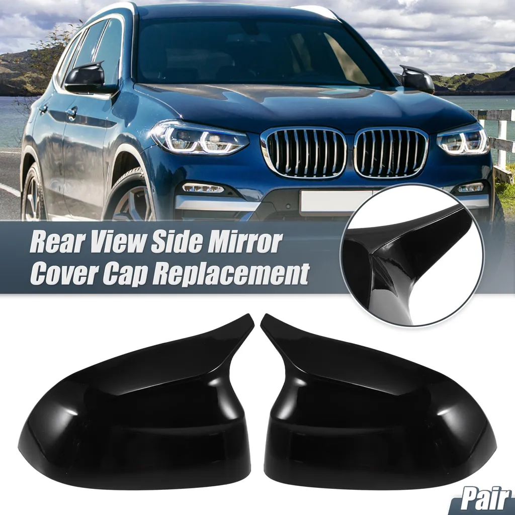 Coques de rétroviseur pour réparer BMW X3 G01 et iX3 noir brillant