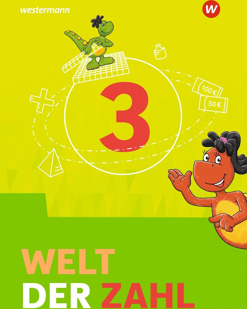 Welt der Zahl 3. Schulbuch. Allgemeine Ausgabe Produktbild 