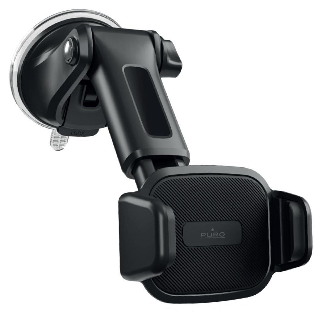 PURO  Supporto Auto Road Grip Flex Con Ventosa E Rotazione Immagine del prodotto 