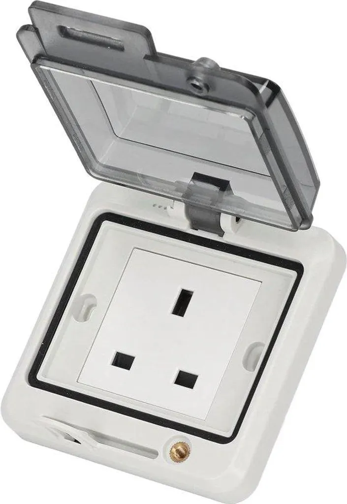 Prise Étanche Anti-Humidité 250V 13A Standard UK : Solution Extérieure