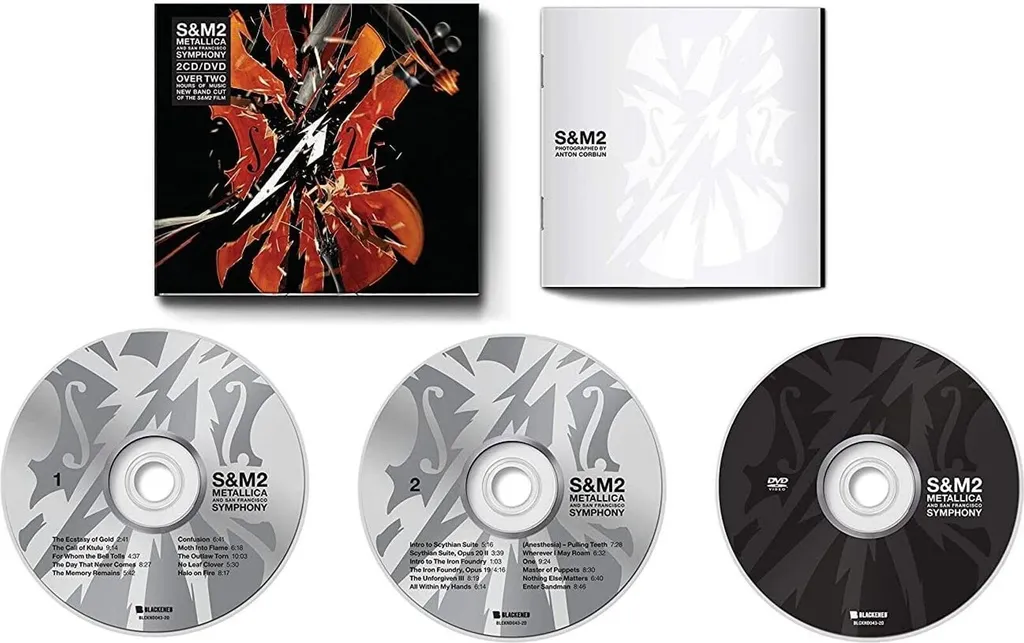 Metallica S&M2 Edition Limitée Vinyle Triple Album Concert San Francisco