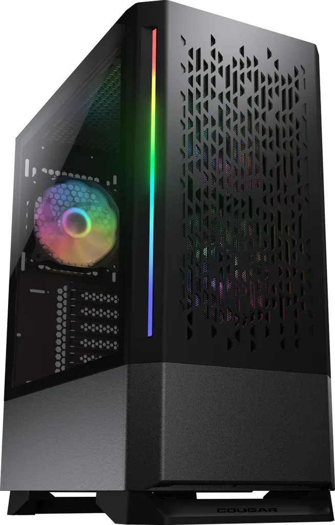 COUGAR MX430 Air ARGB Case Gaming Midi-Tower Nero: Airflow e Stile