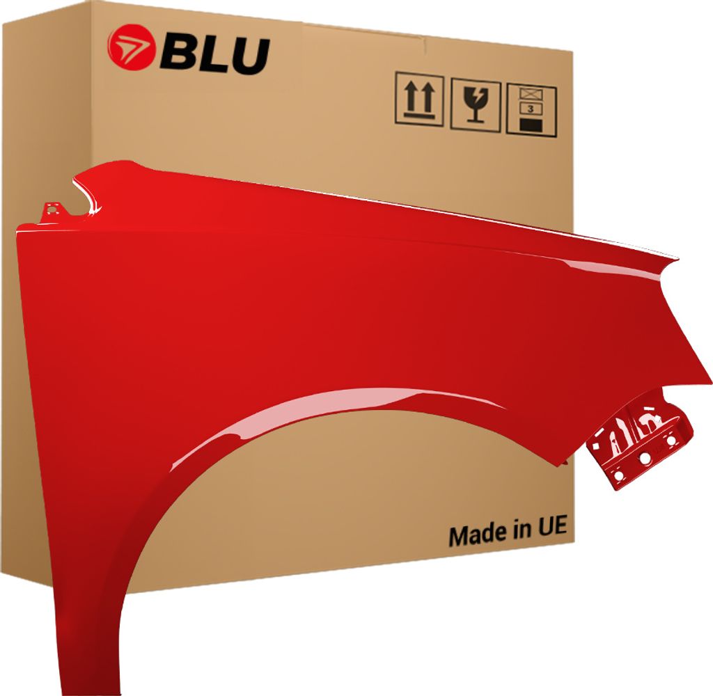 BLU Kotflügel Passend für Volkswagen Polo 9N3 IV 4 LIFT Produktbild 