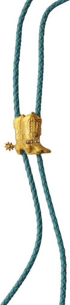 Bolo Tie Westernstiefel mit Kristallen vergoldet Western Cowboy Krawatte Westernkrawatte