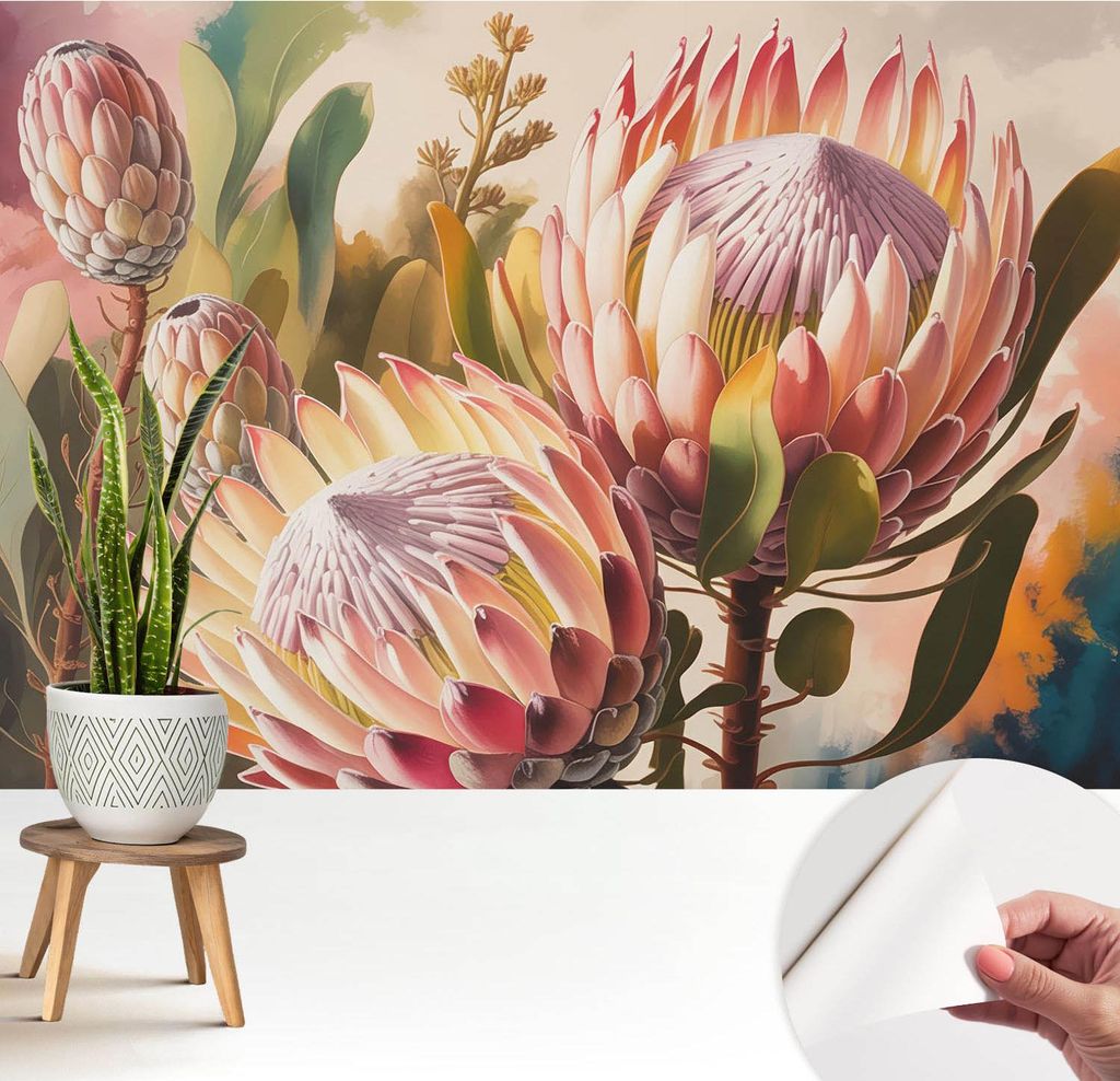 Fototapete selbstklebend - 208x146 cm - Tapete - Wandtapete - Wandbilder - Klebefolie - Dekofolie - Tapete Folie - Wand - Dekoration - Wohnzimmer -...
