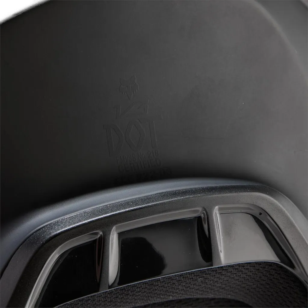 Protection Cérébrale Casque Fox V3 Solid Mt Blk - Évitez les Chocs Graves - 10