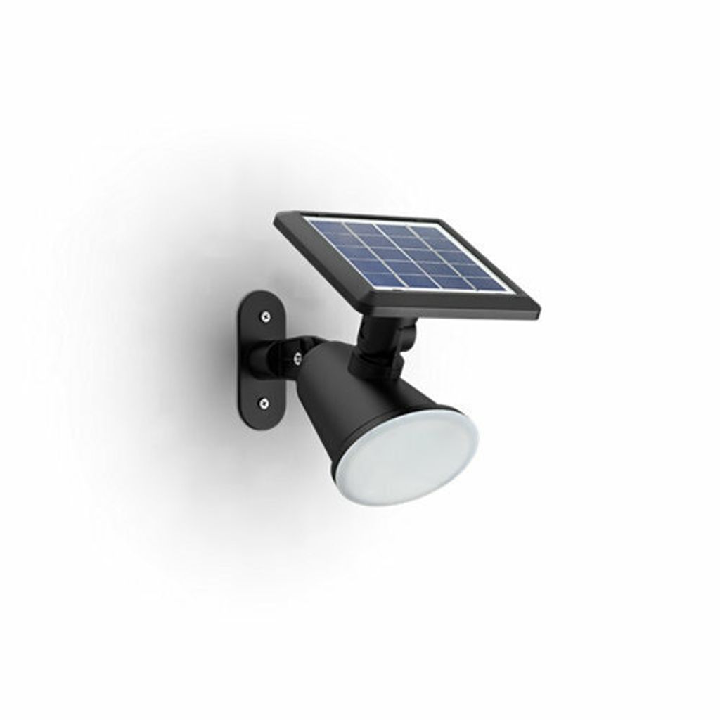 Philips Outdoor Solar Jivix Spotleuch Wand Tageslichtsensor sw