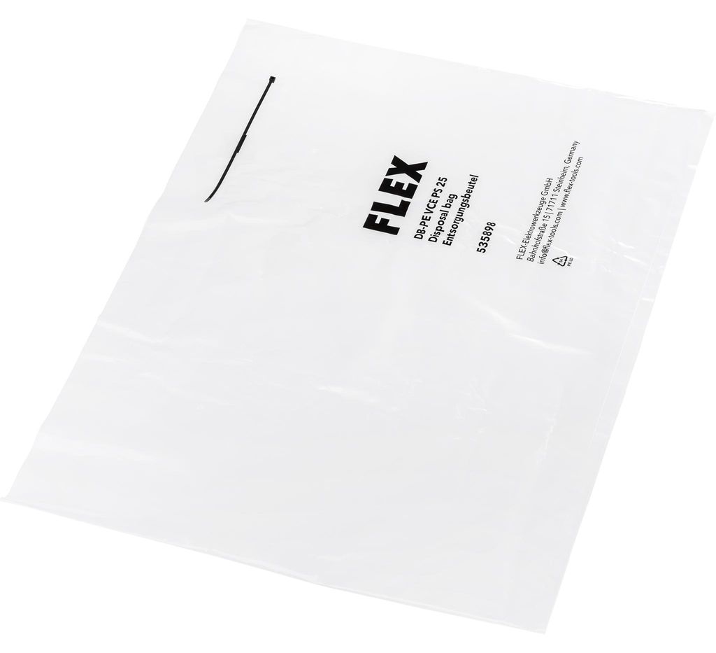 Flex Entsorgungssack DB-PE VCE PS 25 VE10 für Vorabscheider Produktbild 