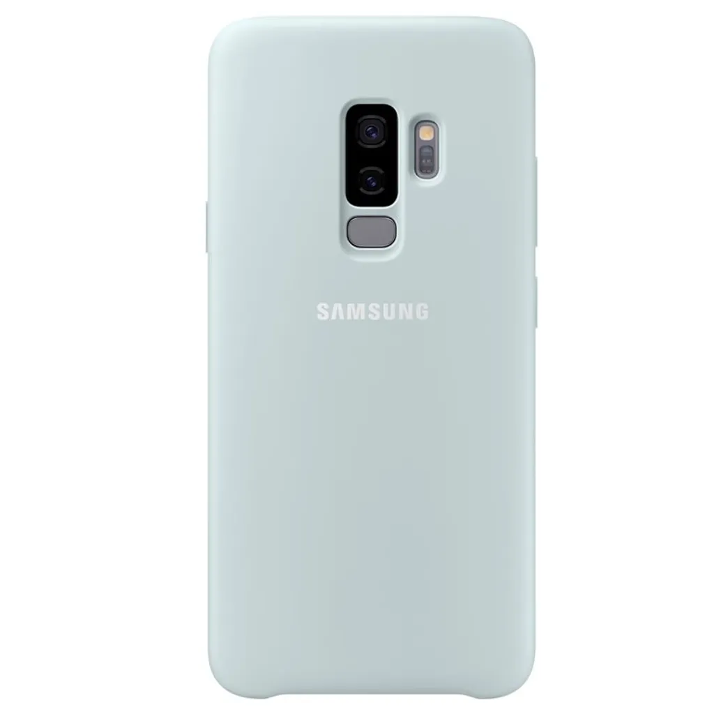 Housse en Silicone pour Samsung S9 Plus Bleu EF-PG965TL Souple et Chic