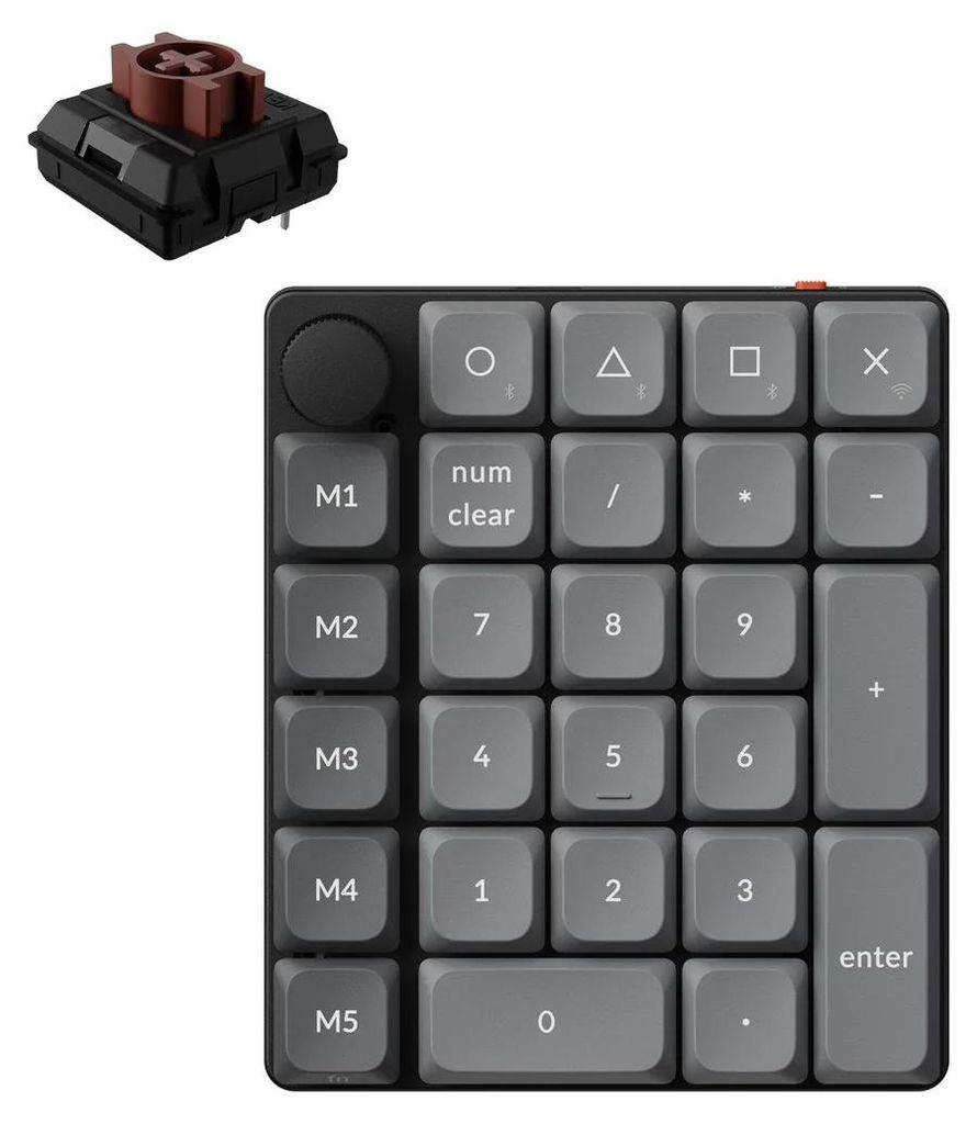 Clavier numérique sans fil Keychron K0 Max, profil bas, Image du produit 