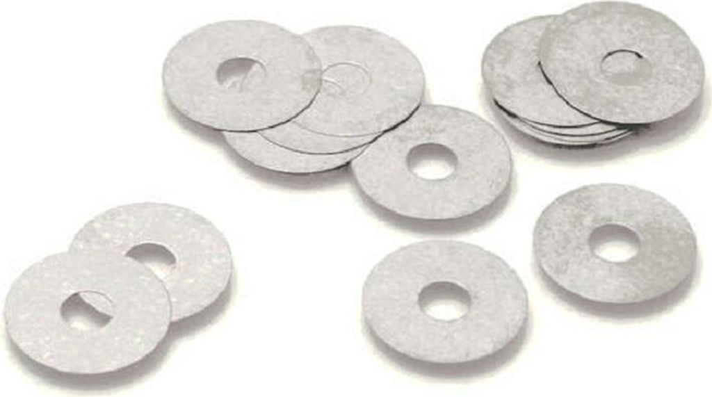 INNTECK Dämpferplättchen Stahl Innen-Ø 12 mm x Außen-Ø 42 mm x Dicke 0,30 mm 10 Stk