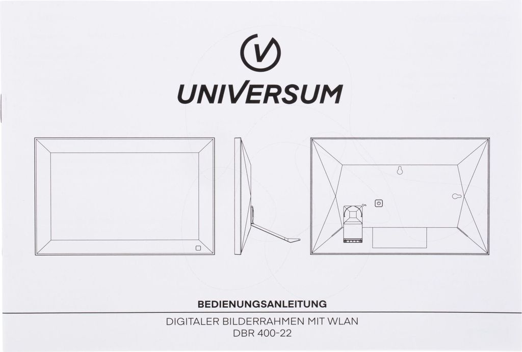 UNIVERSUM Digitaler Bilderrahmen DBR 400, 26 cm, EEK: C Produktbild 11