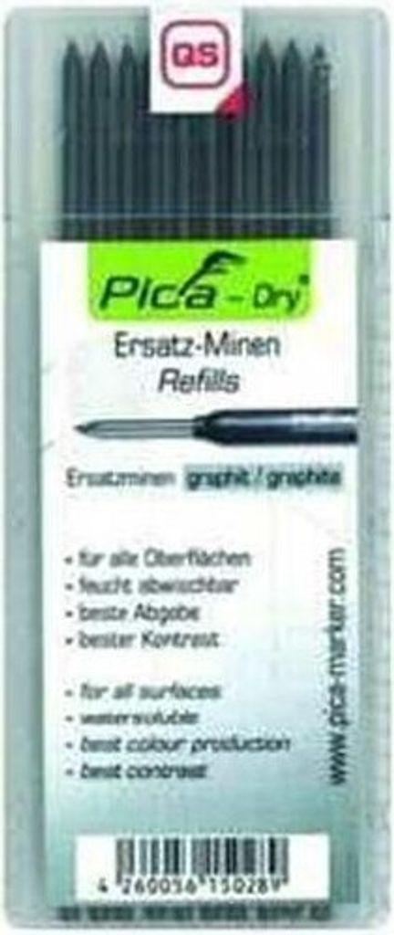 Minenset Pica-Dry 10x graphit feucht abwischbar 10 Produktbild