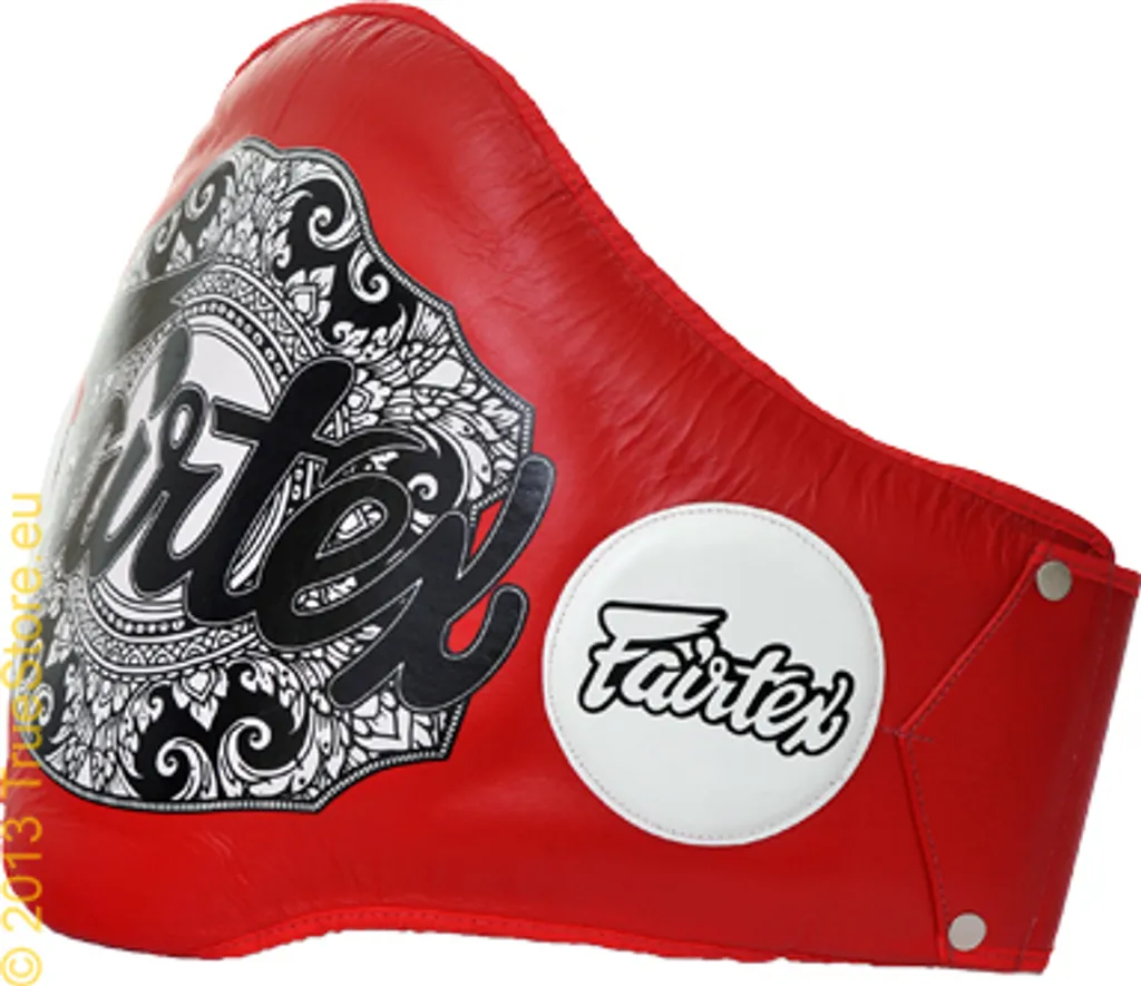 Matériel de Frappe Muay Thaï Fairtex BPV2 Rouge pour Entraînement Pro