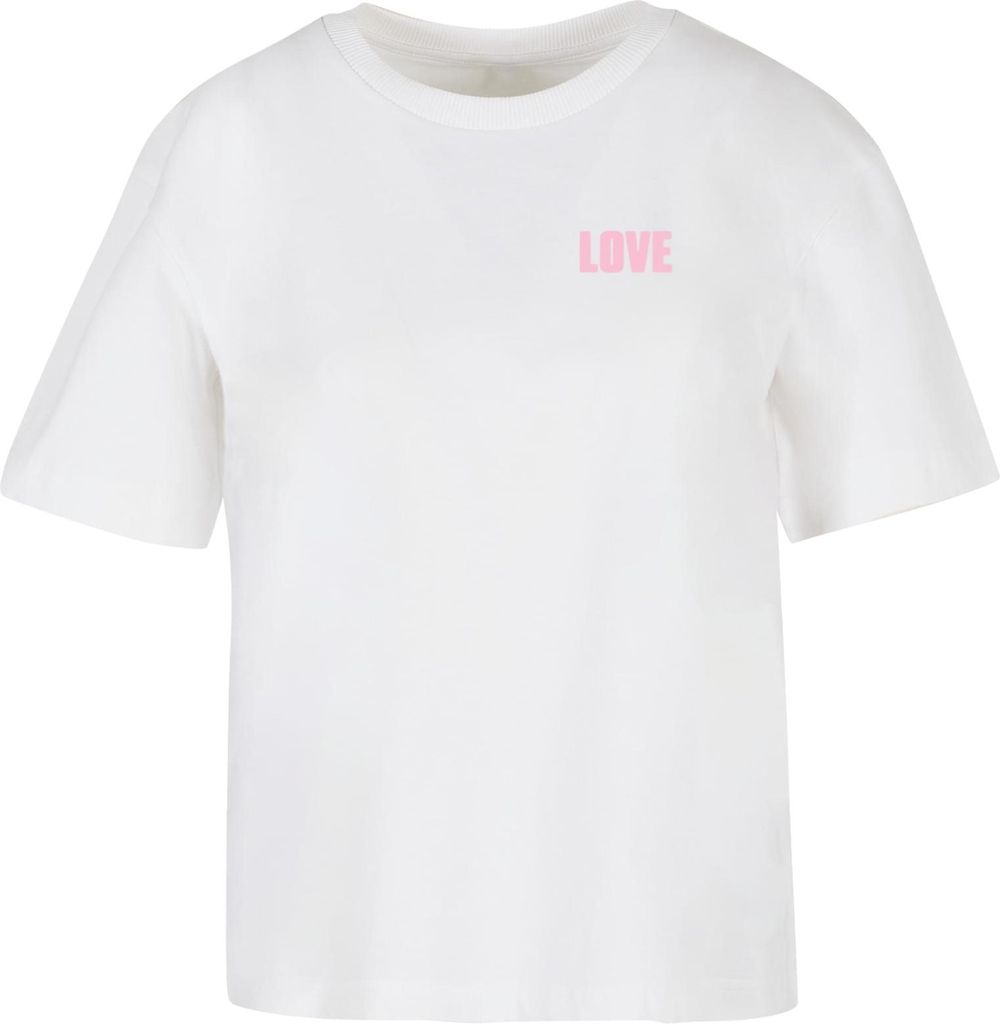 Urban Classics Kurzarm-T-Shirt für Frauen Interwap weiß 4XL