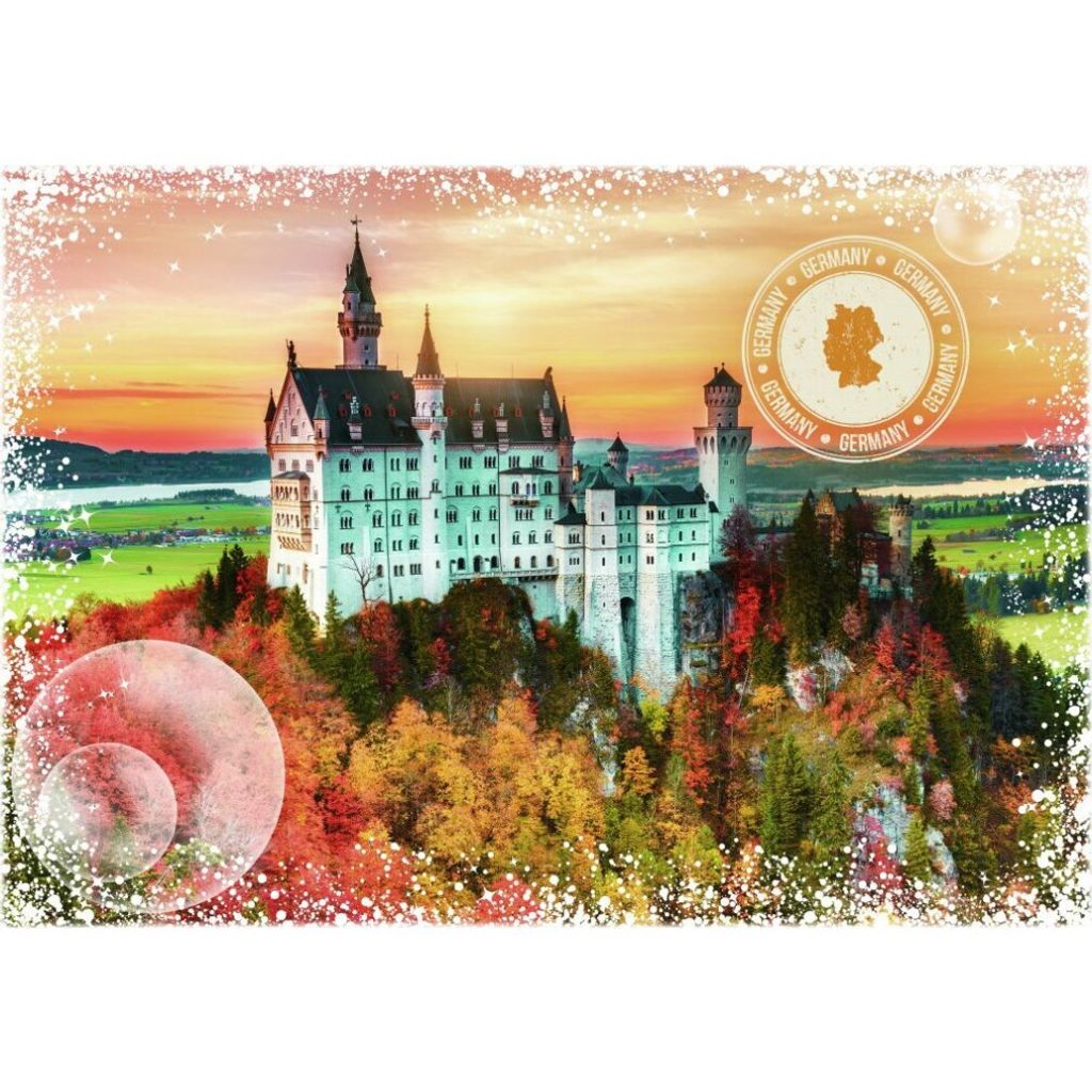 GRAFIKA Puzzel: Wereldreis - Duitsland, 2000 stukjes Productafbeelding 
