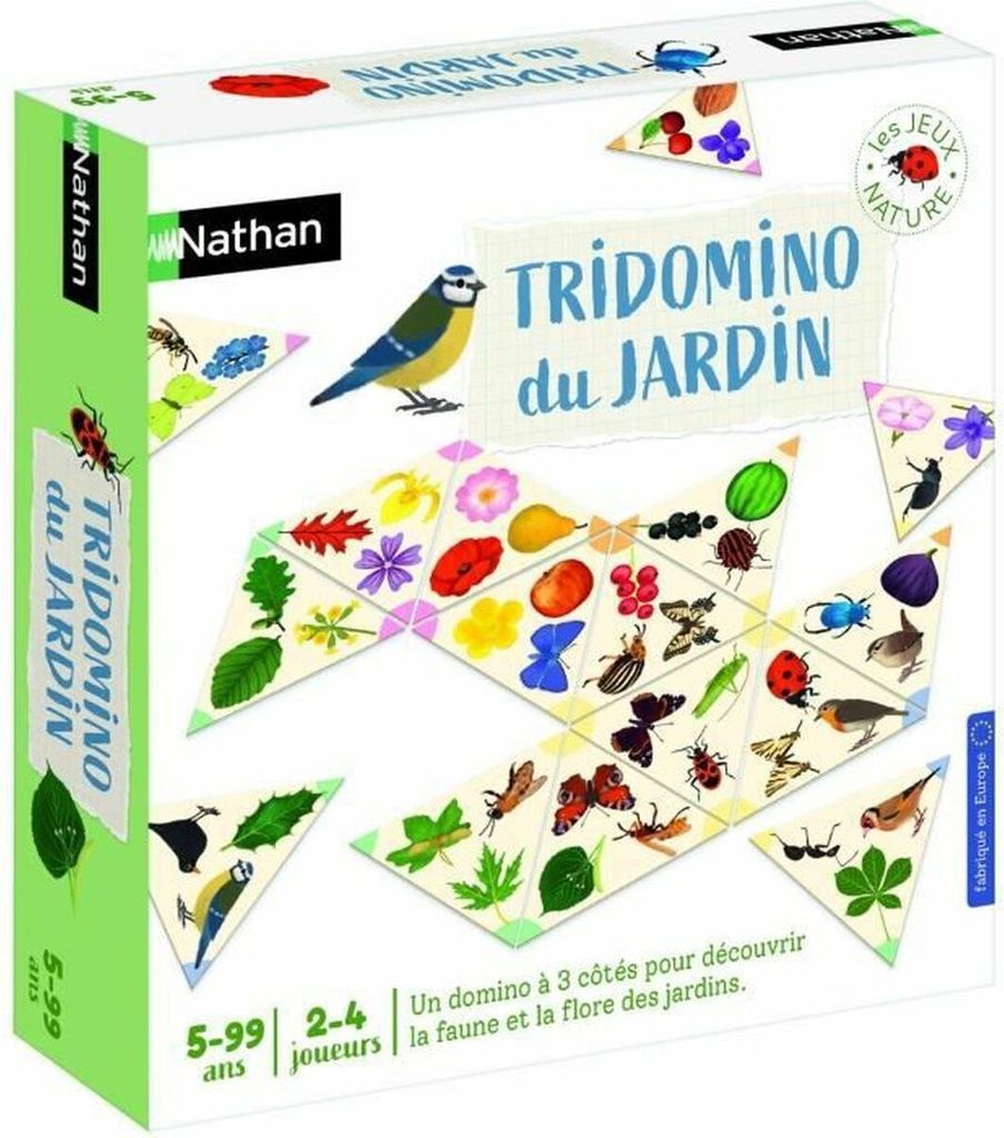 Tischspiel Nathan Tridomino Du Jardin (FR)