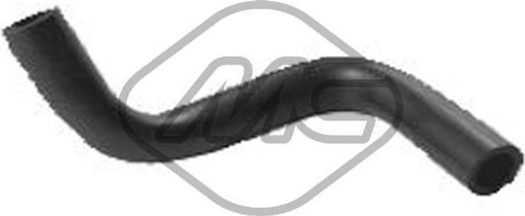 Metalcaucho 6826 Ladeluftschlauch OE 8200392261 kompatibel mit Clio, Sandero, Logan, Duster