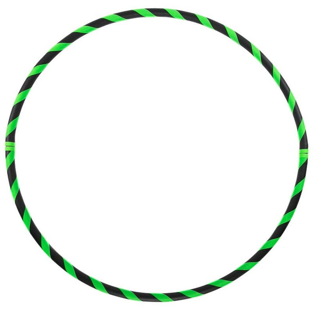 Hula Hoop pieghevole per principianti, verde neon Ø95cm Immagine del prodotto 