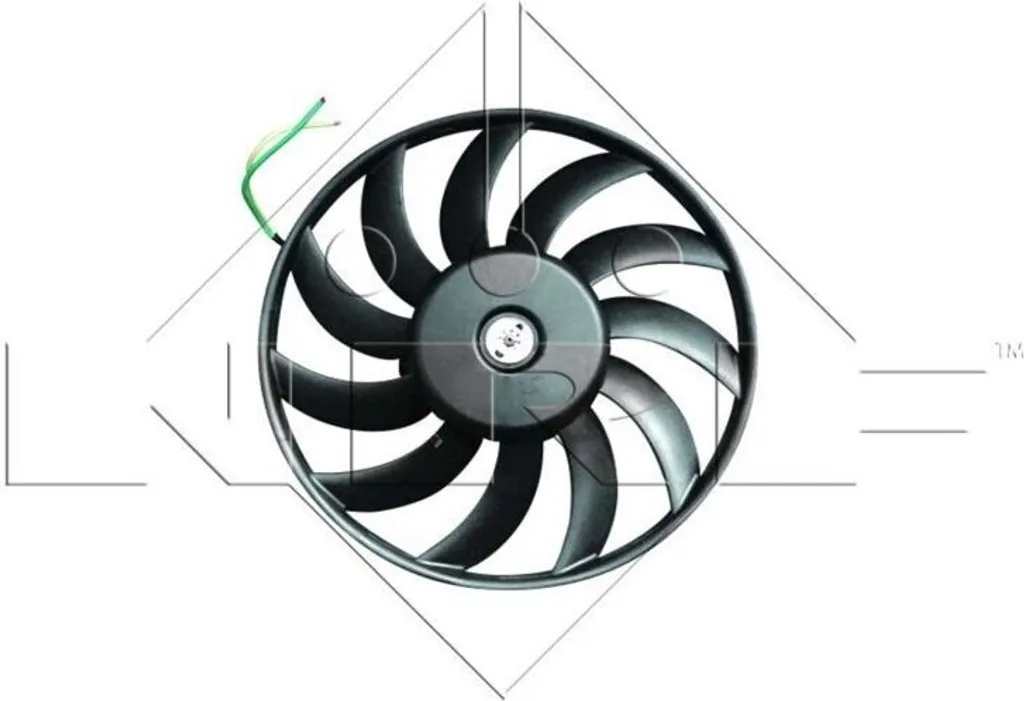 Solution Surchauffe : Ventilateur de Radiateur NRF 47422 pour Audi A6 4F