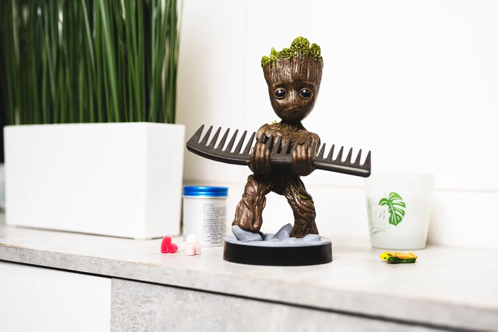 Groot Cable Guy Figurine Support de Charge Marvel incluant Câble 2m - 26